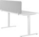 Θήκη γραφείου Beliani 180 x 40 cm ανοιχτό γκρι WALLY 8350981 4251682263030