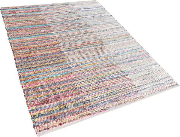 Χαλί Beliani Βαμβακερό 160 x 230 cm πολύχρωμο MERSIN 8436442 4260580937974