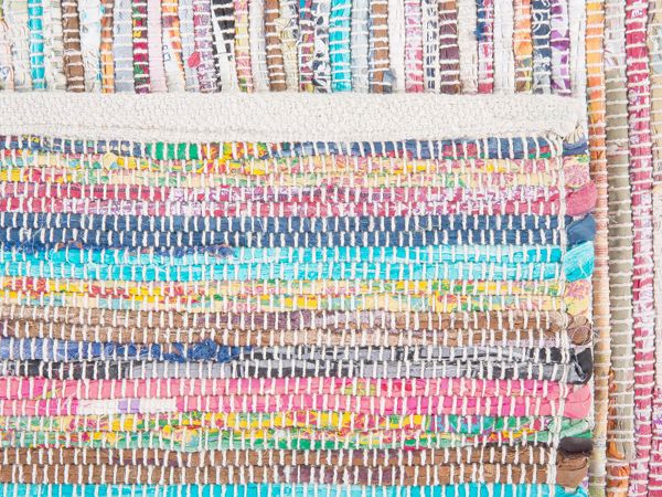 Χαλί Beliani Βαμβακερό 160 x 230 cm πολύχρωμο MERSIN 8436442 4260580937974