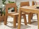 Beliani Σετ 2 καρέκλες κήπου, ξύλο ακακίας LIVORNO 11356333 4251682282598