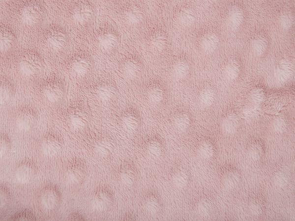 Κουβέρτα Beliani SAMUR 200 x 220 cm με Πομπόν, Ροζ