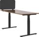 Θήκη γραφείου Beliani 160 x 40 cm σκούρο γκρι WALLY 8350987 4251682263016