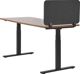 Θήκη γραφείου Beliani 160 x 40 cm σκούρο γκρι WALLY 8350987 4251682263016
