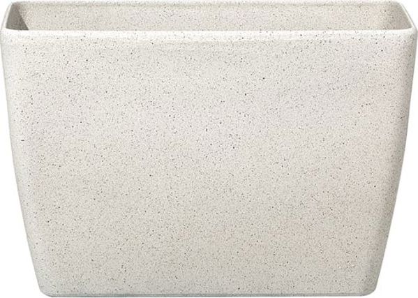 Γλάστρα Beliani Baris Ορθογώνια 60x27x41 cm, Μπεζ, Ανθεκτική σε Καιρικές Συνθήκες