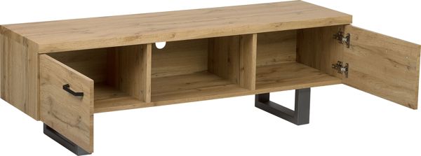 Βάση τηλεόρασης Beliani, ανοιχτό ξύλο TIMBER 8083079 4251682230094