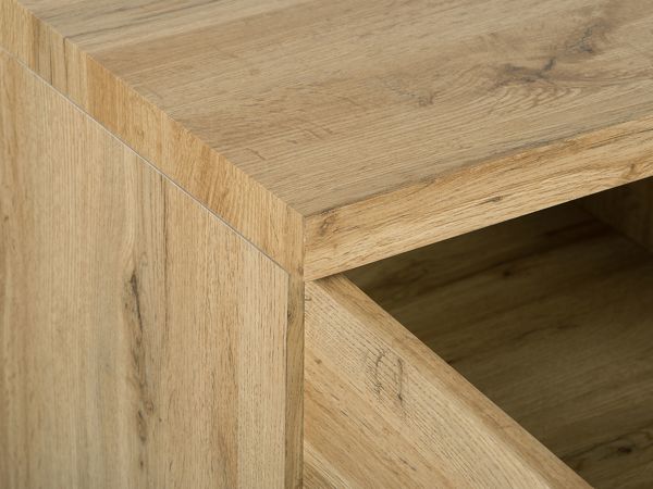 Βάση τηλεόρασης Beliani, ανοιχτό ξύλο TIMBER 8083079 4251682230094