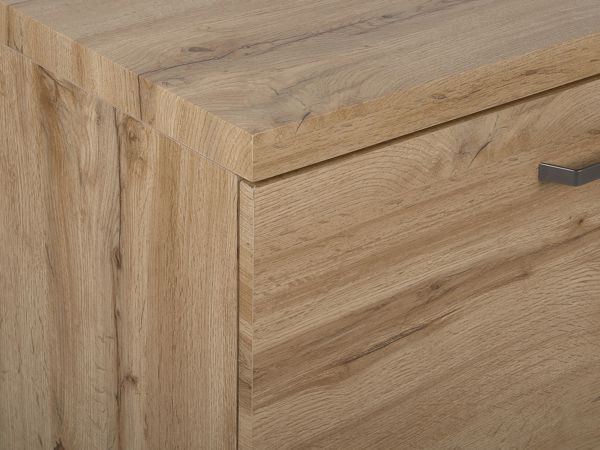 Βάση τηλεόρασης Beliani, ανοιχτό ξύλο TIMBER 8083079 4251682230094