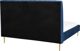 Κρεβάτι Beliani Velvet 180 x 200 cm μπλε MARVILLE 8034375 4251682231121