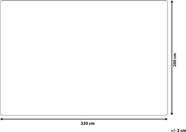 Κουβέρτα Beliani Saitler 200x220cm με Πομπόν - Απαλή και Αφράτη Κίτρινη Κουβέρτα για Σαλόνι ή Κρεβατοκάμαρα