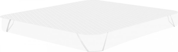Beliani Βαμβακερό προστατευτικό στρώματος 160 x 200 cm MANASLU 11356927 4251682280198