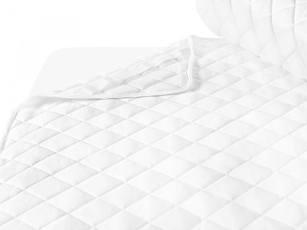 Beliani Βαμβακερό προστατευτικό στρώματος 160 x 200 cm MANASLU 11356927 4251682280198