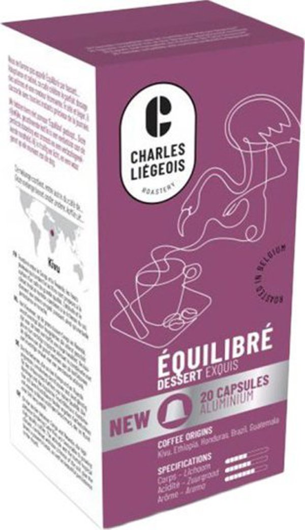 Κάψουλες Belmoca Equilibre για Nespresso 20 τεμ.
