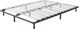 Beliani Βάση Κρεβατιού με Τάβλες BASIC 180x200cm, Ατσάλινος Σκελετός και Ξύλο Λεύκας