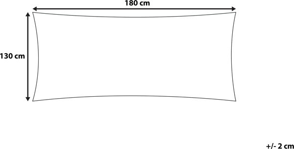 Κουβέρτα Beliani 130 x 180 cm μπεζ ASAKA 8088342 4251682200820