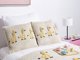 Beliani 2 βαμβακερά μαξιλάρια για παιδιά με μπεζ καμηλοπαρδάλεις CHILARI Lumarko! 13569505 4255664862389