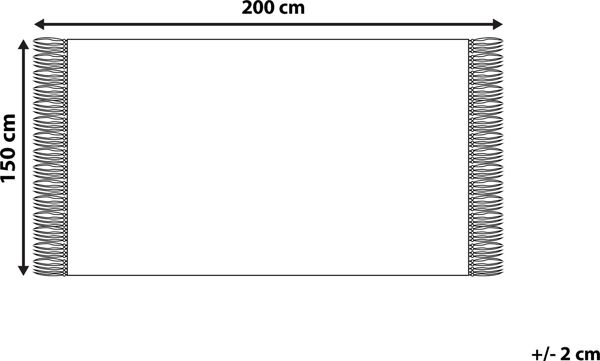 Κουβέρτα Beliani Hamat 150x200 cm, Πολυεστερική, Πράσινη