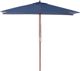 Ομπρέλα Κήπου Beliani 144 x 195 cm μπλε FLAMENCO (58133) 8397515 4260580928156