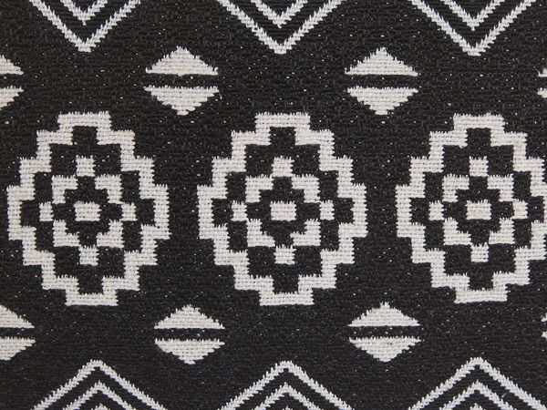Beliani Σετ 2 διακοσμητικών μαξιλαριών 45 x 45 cm ασπρόμαυρο CARDAK 8436503 4251682264457