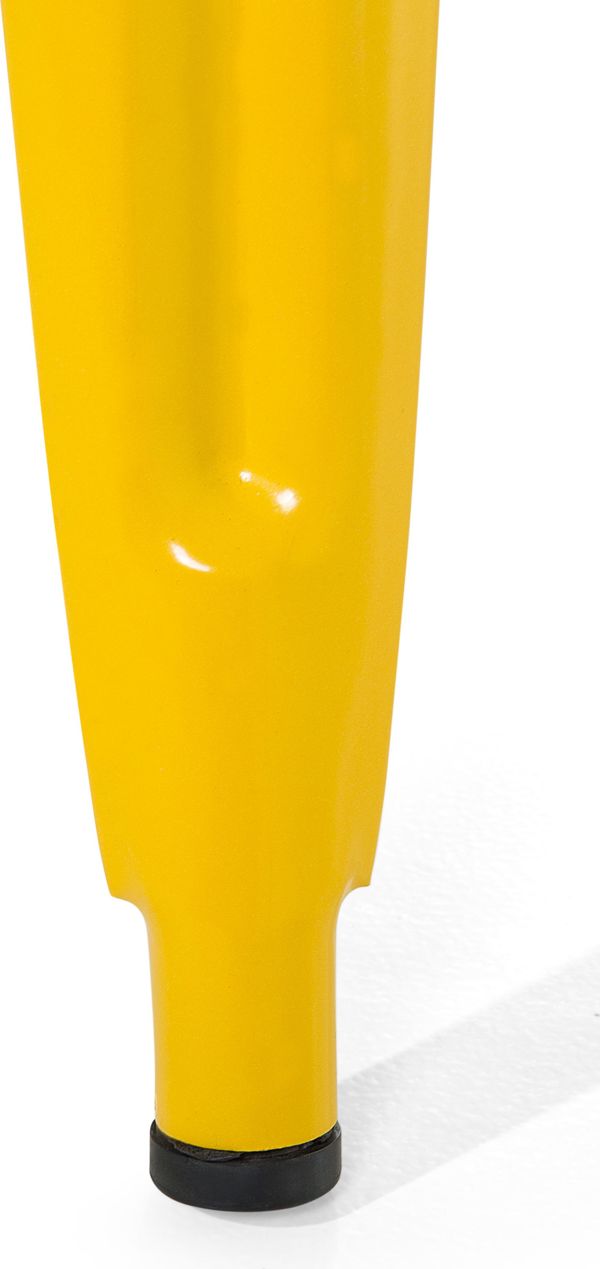 Beliani Σετ 2 μεταλλικά σκαμπό μπαρ 76 cm κίτρινο CABRILLO 8083608 4260602372820