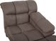 Beliani Σεζλόνγκ καφέ-γκρι LORMONT 8034675 4251682218146