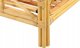 Κρεβάτι Beliani Rattan 140 x 200 cm ανοιχτόχρωμο ξύλο DOMEYROT Lumarko! 13286053 4255664829344