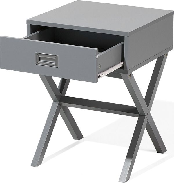 Βοηθητικό τραπέζι Beliani Grey MONROE 8083283 4260586352917