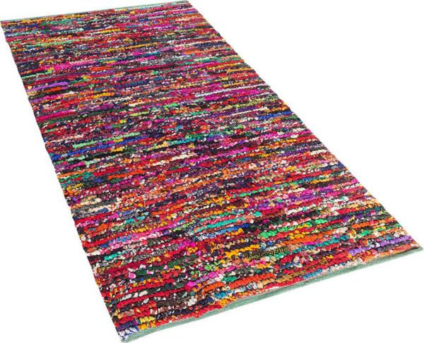 Βαμβακερό χαλί Beliani 80 x 150 cm πολύχρωμο BAFRA 8436453 4260602378228