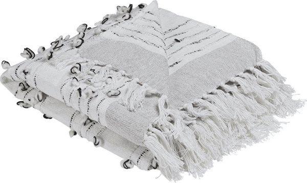Κουβέρτα Beliani 130 x 150 cm γκρι YAMALAK 11356428 4251682227124
