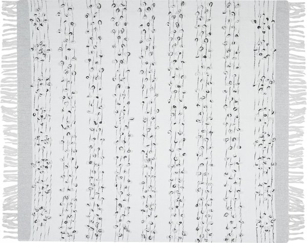 Κουβέρτα Beliani 130 x 150 cm γκρι YAMALAK 11356428 4251682227124
