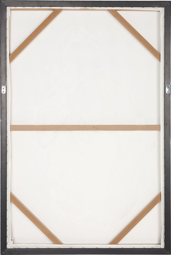 Beliani Εικόνα σε καμβά σε κορνίζα 63 x 93 cm μαύρο GALEATA 8034608 4251682254052