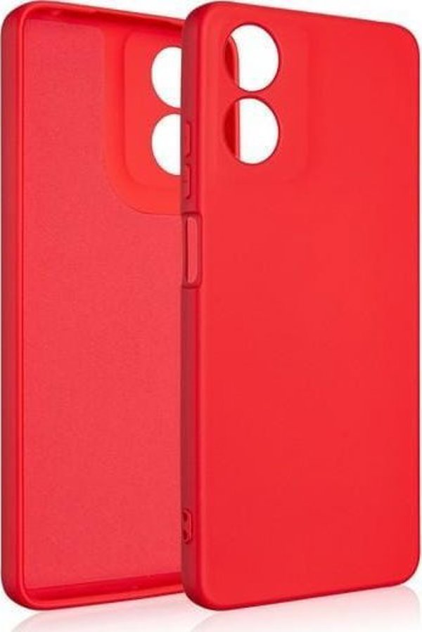 Beline Beline Θήκη Σιλικόνης Motorola Moto G04 G04s/E14 4G κόκκινο/κόκκινο