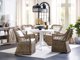 Beliani Σετ 2 πολυθρόνες κήπου από φυσικό rattan MAROS 11356397 4251682280846