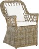 Beliani Σετ 2 πολυθρόνες κήπου από φυσικό rattan MAROS 11356397 4251682280846