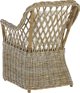Beliani Σετ 2 πολυθρόνες κήπου από φυσικό rattan MAROS 11356397 4251682280846