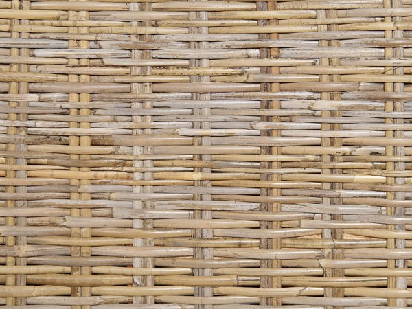 Κρεβάτι Beliani Rattan 140 x 200 cm φυσικό SALBRIS Lumarko! 13286052 4255664829375