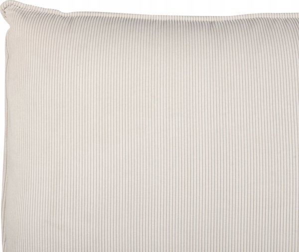 Κρεβάτι Βελουτέ Beige 160 x 200 cm VINAY - Beliani