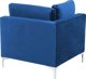 Beliani Modular 4θέσιος βελούδινος γωνιακός καναπές, δεξί μπλε EVJA Lumarko! 13873435 4255664823021
