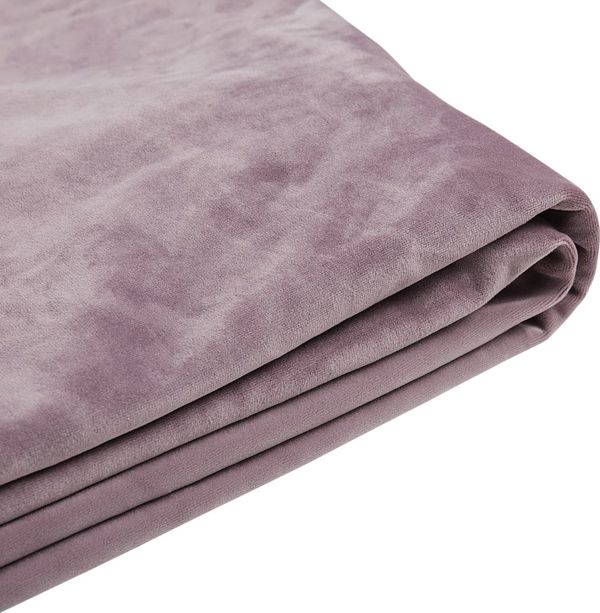 Beliani Αντικαταστάσιμο κάλυμμα κρεβατιού 180 x 200 cm ροζ FITOU 8130277 4260624110301