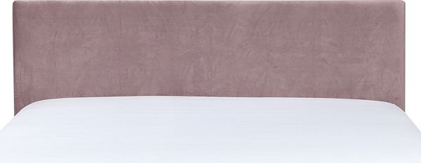 Beliani Αντικαταστάσιμο κάλυμμα κρεβατιού 180 x 200 cm ροζ FITOU 8130277 4260624110301