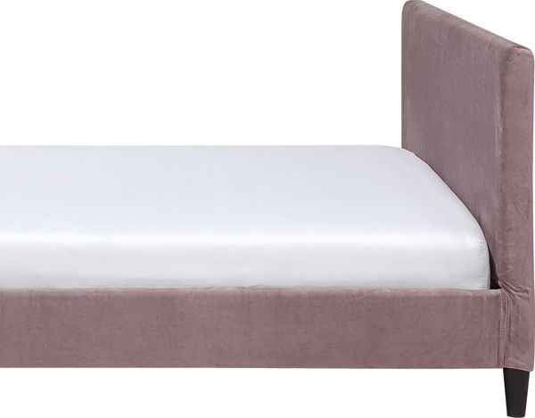Beliani Αντικαταστάσιμο κάλυμμα κρεβατιού 180 x 200 cm ροζ FITOU 8130277 4260624110301