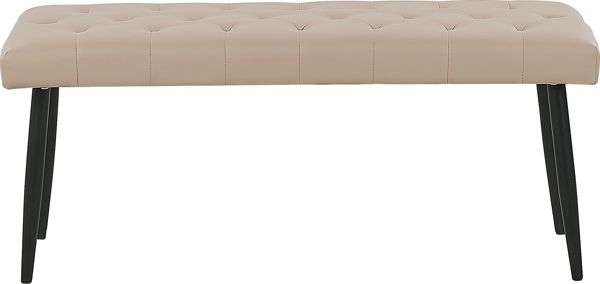 Beliani Beliani Μπεζ πάγκος κρεβατοκάμαρας ESSONNE 8279339 4251682240598