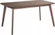 Beliani Lumarko Τραπεζαρία 150 x 90 cm σκούρο ξύλο EPHRATA! 12300970 4251682288897