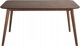 Beliani Lumarko Τραπεζαρία 150 x 90 cm σκούρο ξύλο EPHRATA! 12300970 4251682288897