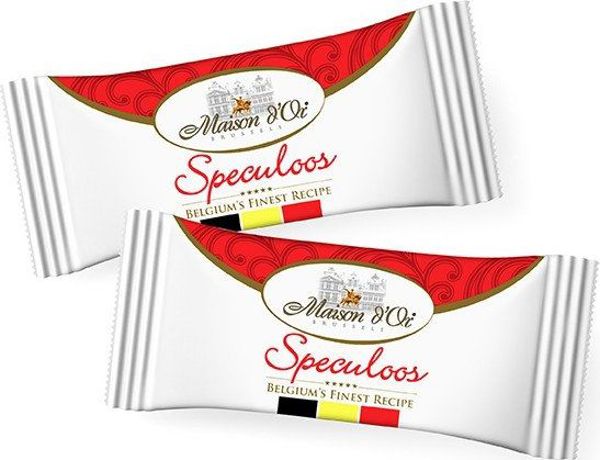 Belgijskie ciastka karmelowe Speculoos - Karton 300 szt