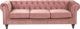 Beliani 3θέσιος βελούδινος καναπές, ροζ CHESTERFIELD 8083411 4251682248204