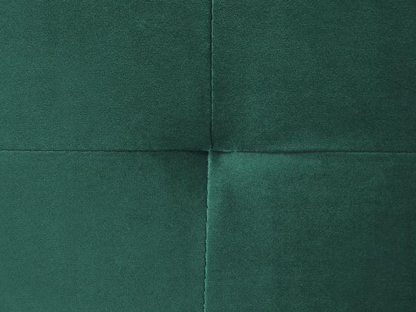 Beliani Αριστερός βελούδινος γωνιακός καναπές, πράσινος NORREA 8497527 4251682251488