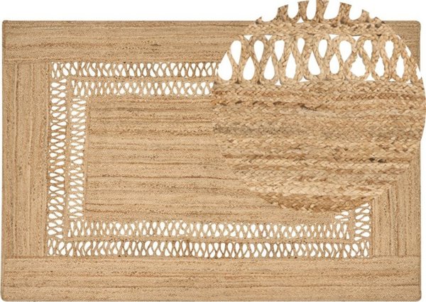 Χαλί Beliani Jute 200 x 300 cm μπεζ YENIKOY Lumarko! 13529726 4255664843975