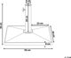 Βάση ομπρέλας Beliani 50 x 50 cm μαύρη CERVO (124805) 8083561 4260624112008