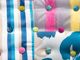 Beliani Patchwork πολυθρόνα μπλε ΜΑΝΤΑΛ 8397481 4260580924028