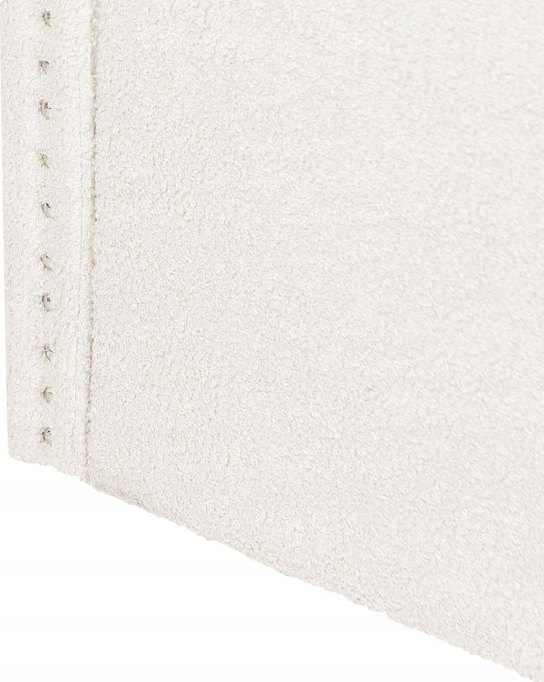 Beliani Κρεβάτι με συρόμενο μηχανισμό boucle 90 x 200 cm σε ανοιχτό μπεζ στα TROYES
